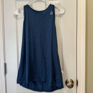 Reebok Blue Relaxed Tank Top